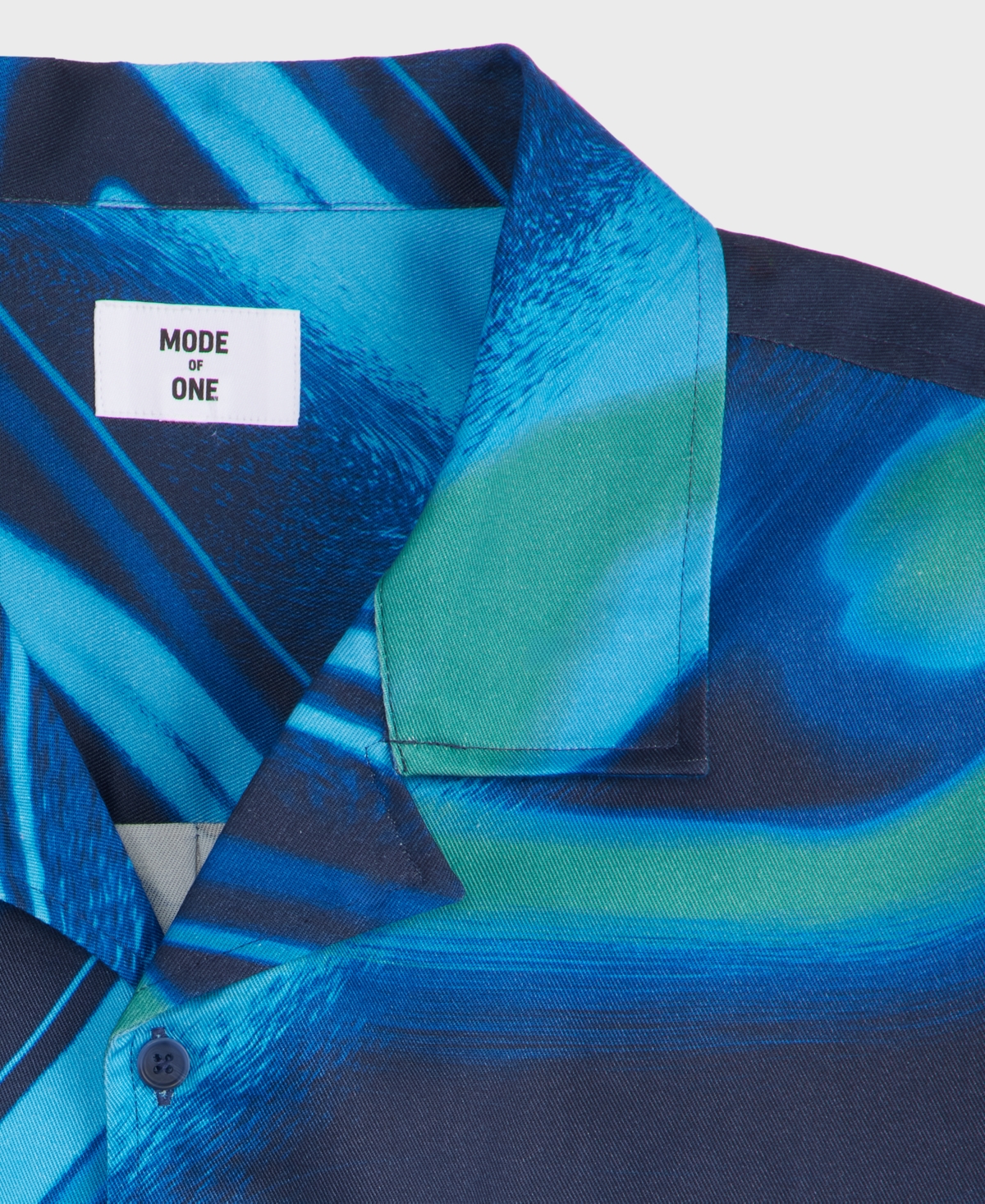 Mode of One Men's Printed Camp Shirt, Macy's Exclusive