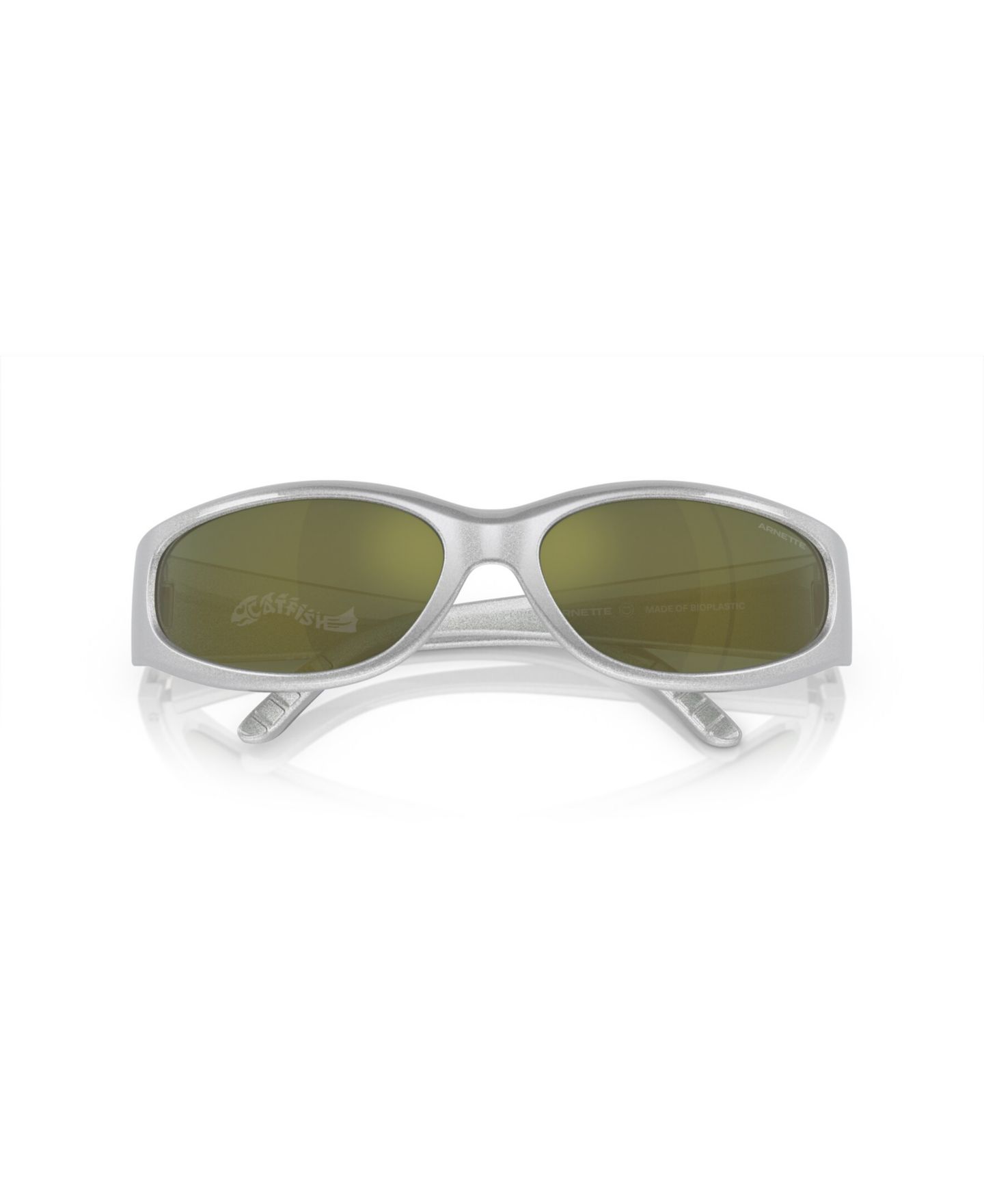 Мужские солнцезащитные очки Arnette Catfish Sunglasses, AN4302, цвет: Металлик серебряный — фото 5