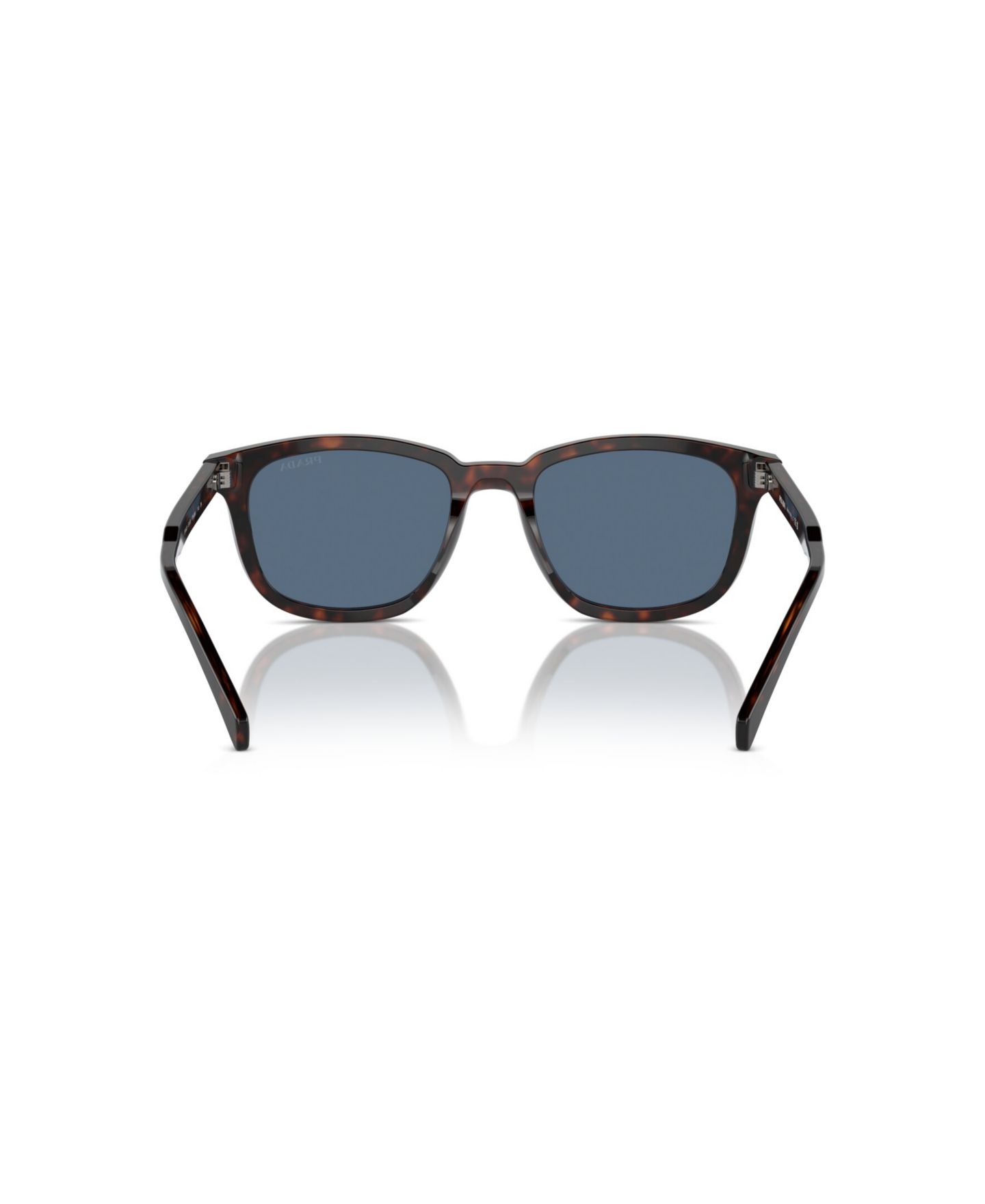 Мужские солнцезащитные очки PRADA Rectangle Sunglasses, PR A21S, цвет: Черепаховый — фото 4