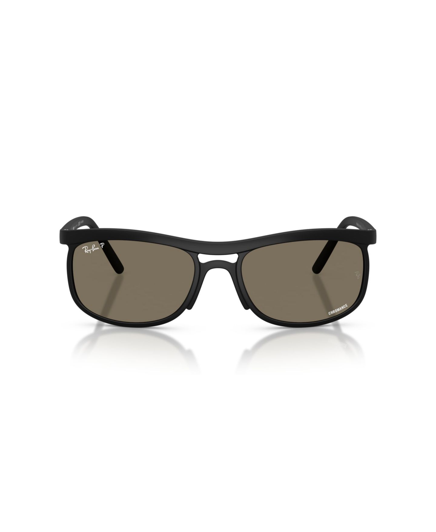 Солнцезащитные очки Ray-Ban Unisex Polarized Lenses Lite Force Square, RB4452 RB4452CH, цвет: Песочный чёрный — фото 2