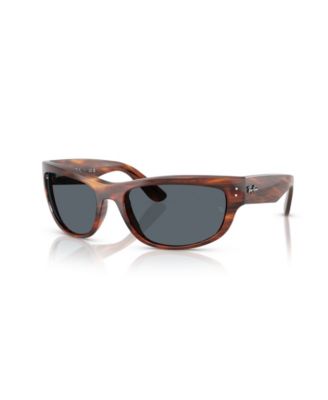 Unisex Rectangle Sunglasses, Mega Balorama RB2289
