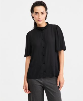 Women's Emmseggio Petal-Sleeve Shirt