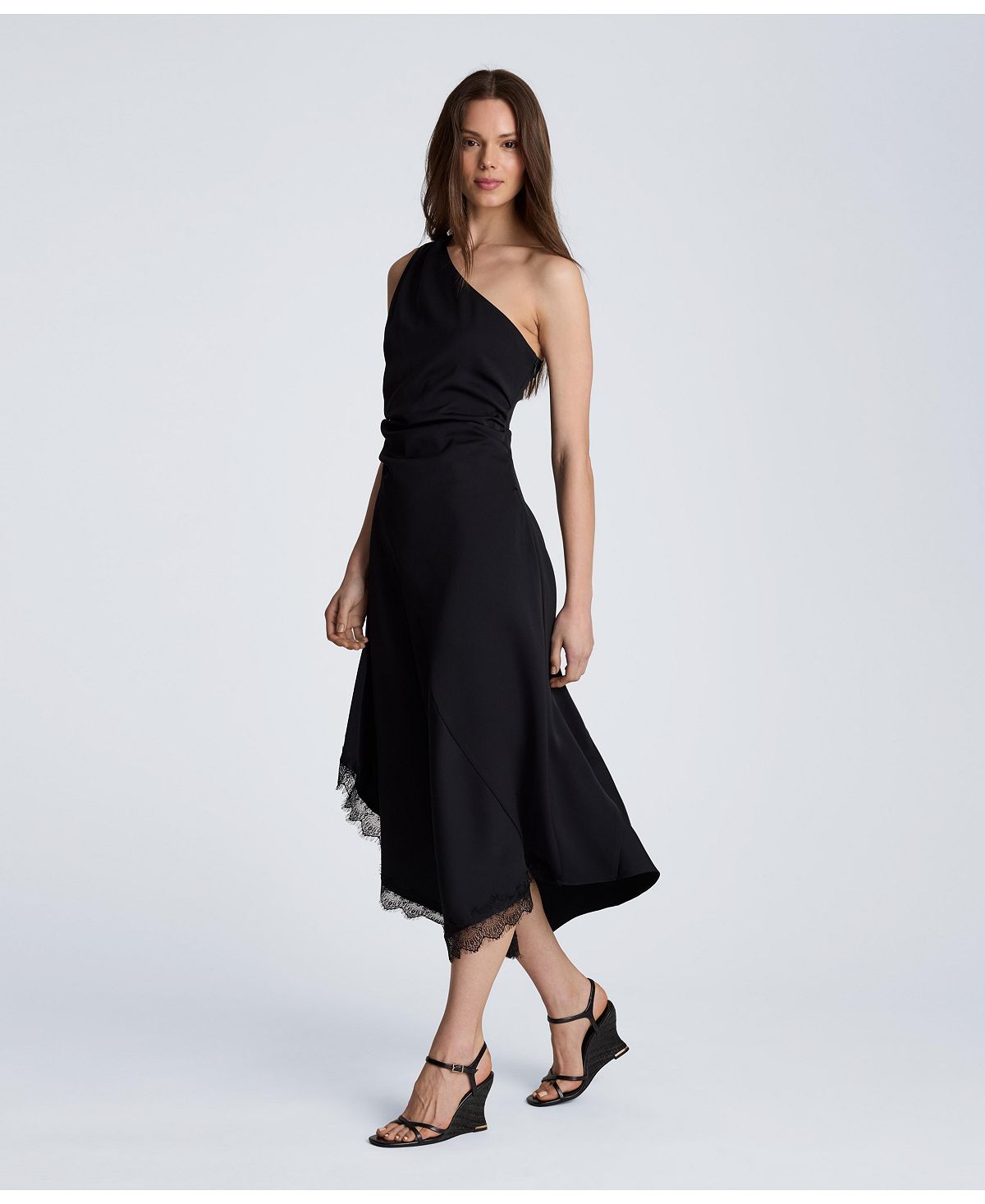Kenneth Cole Women's One-Shoulder Asymmetrical Dress view 3 — MAYCSS fashion products