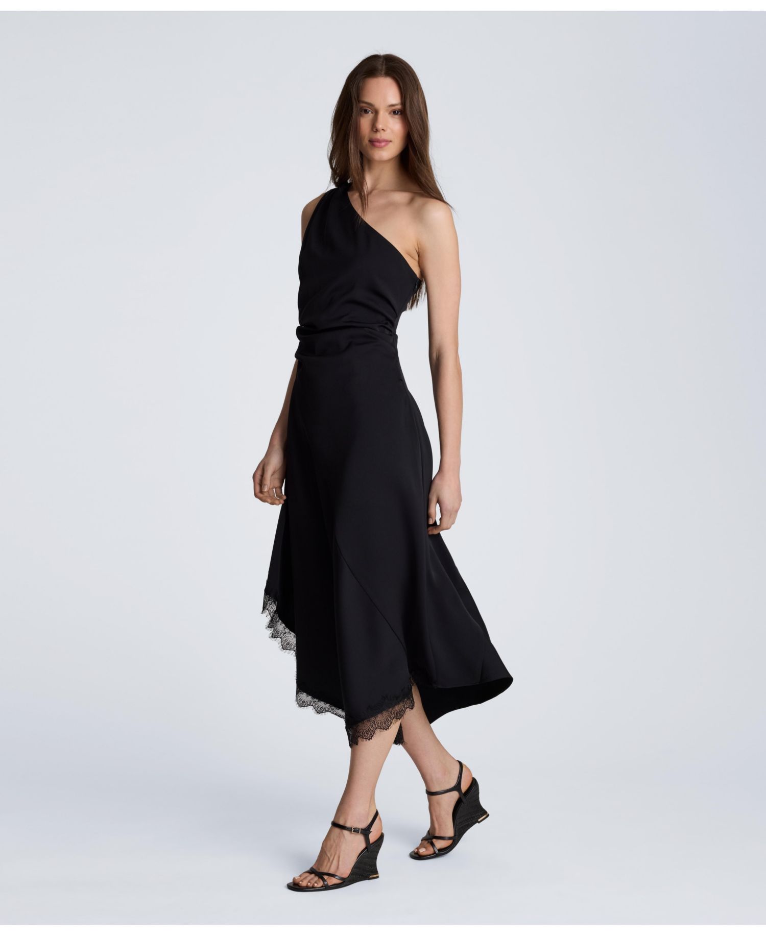 Women's One-Shoulder Asymmetrical Dress