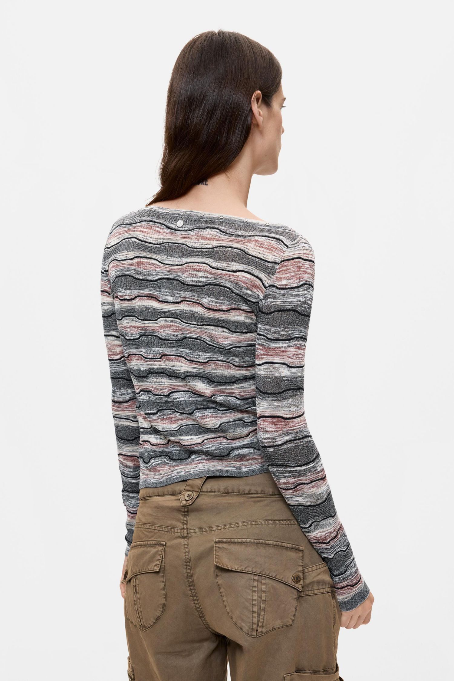 Women's Fine striped sweater