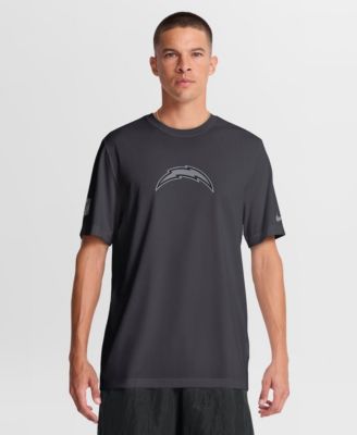 Men's Anthracite Los Angeles Chargers Sideline Lead The Charge Legend Dri-FIT T-Shirt