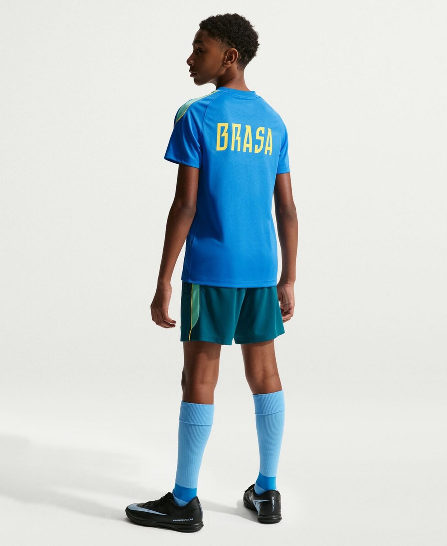 Детская футболка Nike Brazil National Team 2026 Strike Dri-FIT, синяя — фото 3
