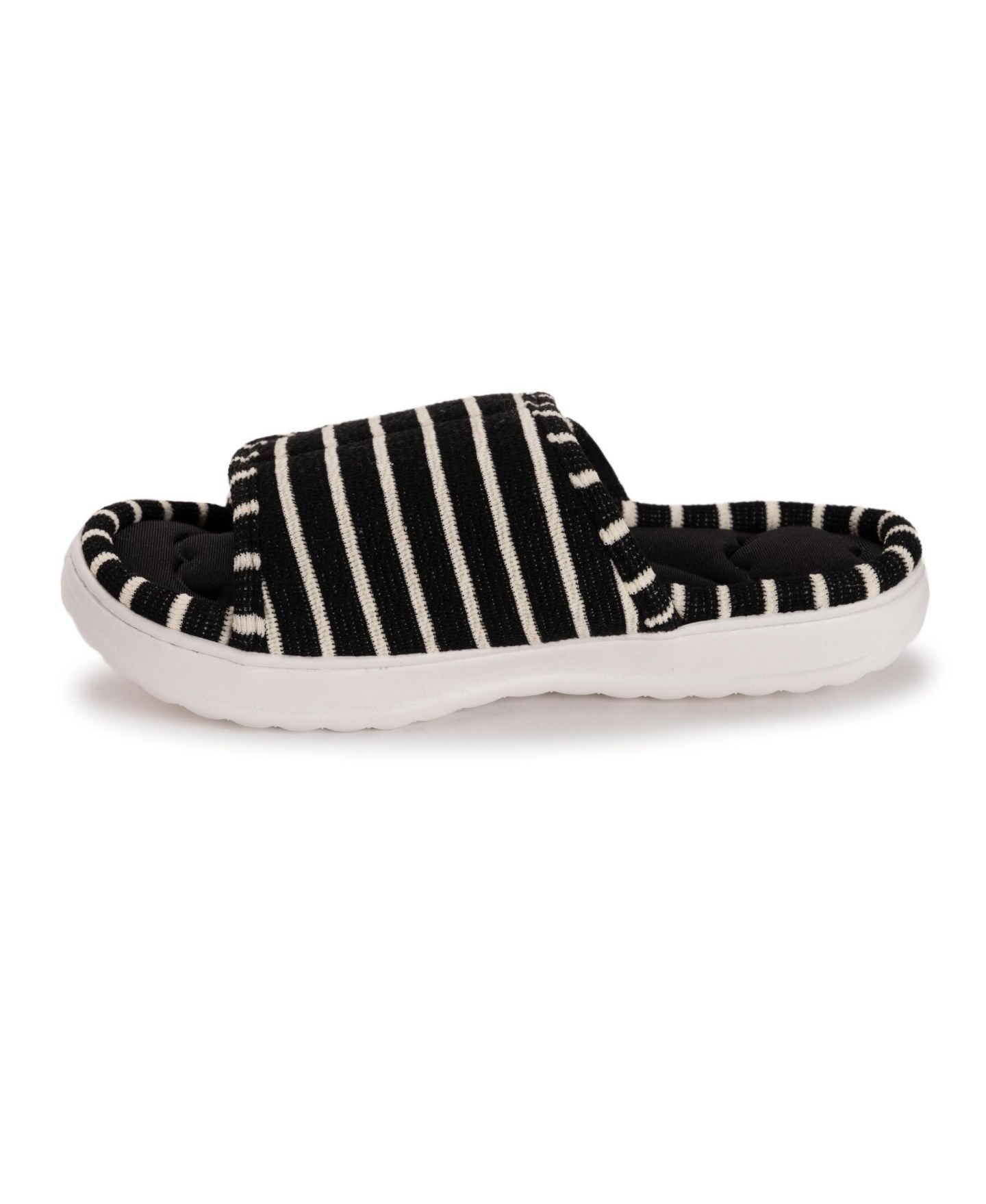 Женские тапочки MUK LUKS Raelynn Slide Slipper, цвет: Чёрный — фото 7