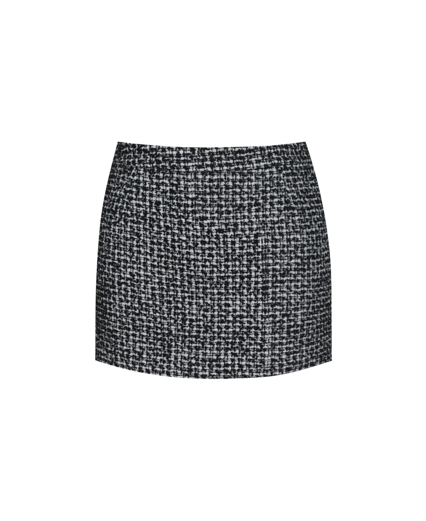 Женская юбка Miss Circle Sandra Tweed Mini, цвет: Чёрный — фото 8