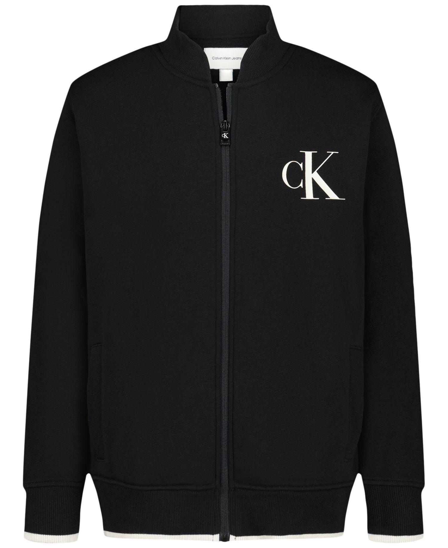 Boys' 8-20 Long-Sleeve Bomber Sweatshirt