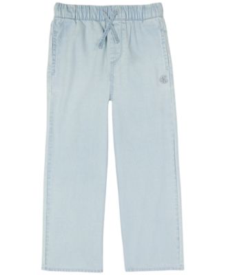 Girls' 7-16 Logo Denim Jeans