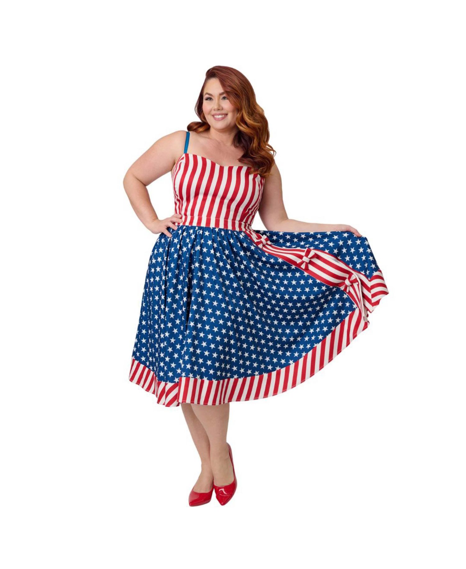 Plus Size 1960s Rye Swing Skirt