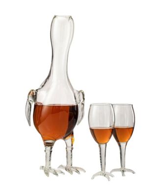 Chicken Shaped 17 oz. Decanter Set