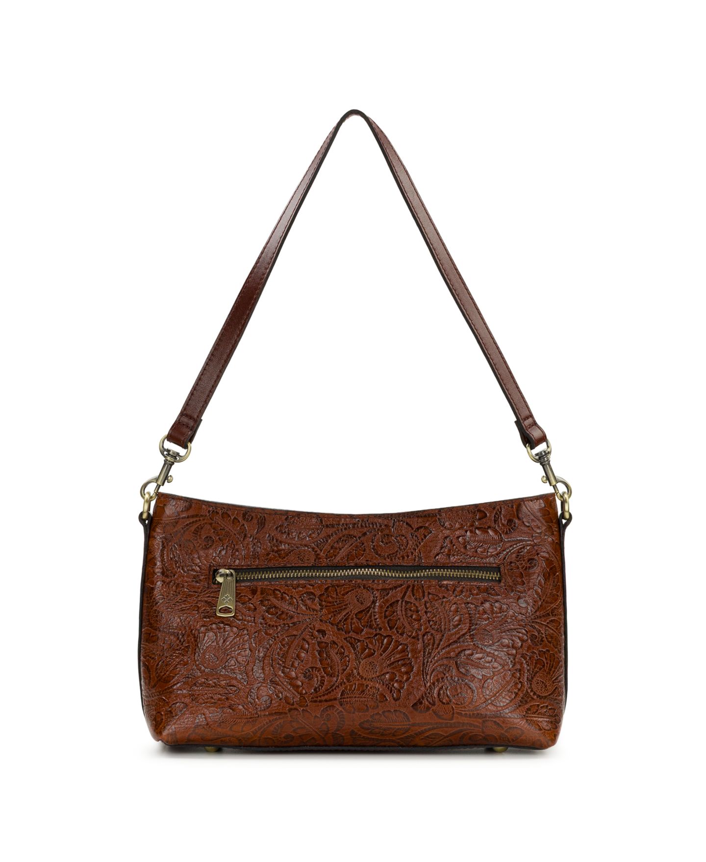 Женская сумка Patricia Nash Betta Medium Crossbody Handbag, цвет: Коньячный — фото 2