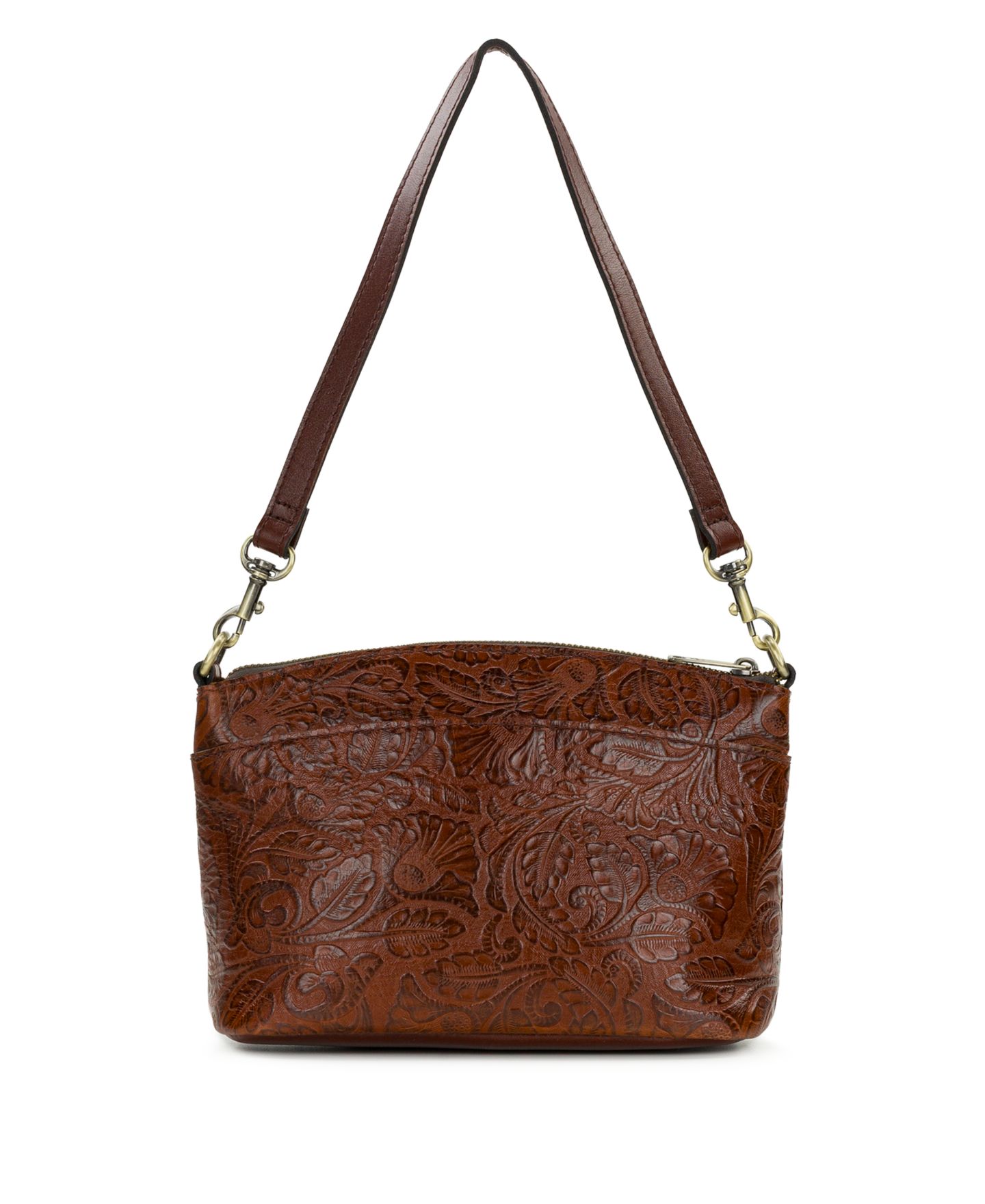 Женская сумка Patricia Nash Arlee Small Crossbody, цвет: Коньячный — фото 2