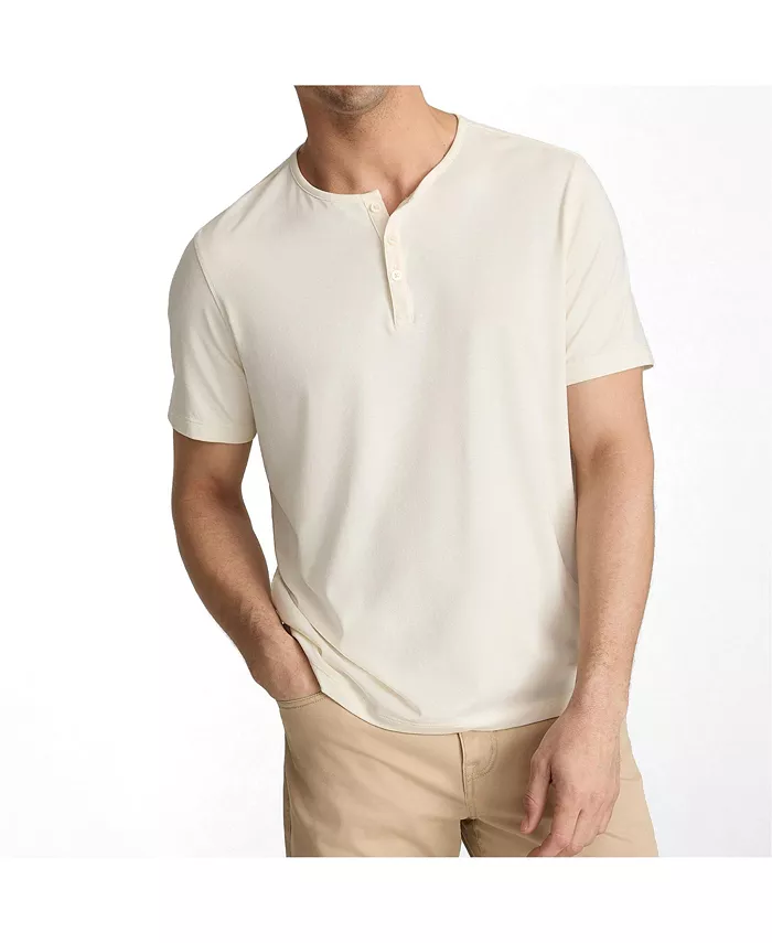 Men's Regular Fit EcoSoft Short-Sleeve Henley - thumbnail 4