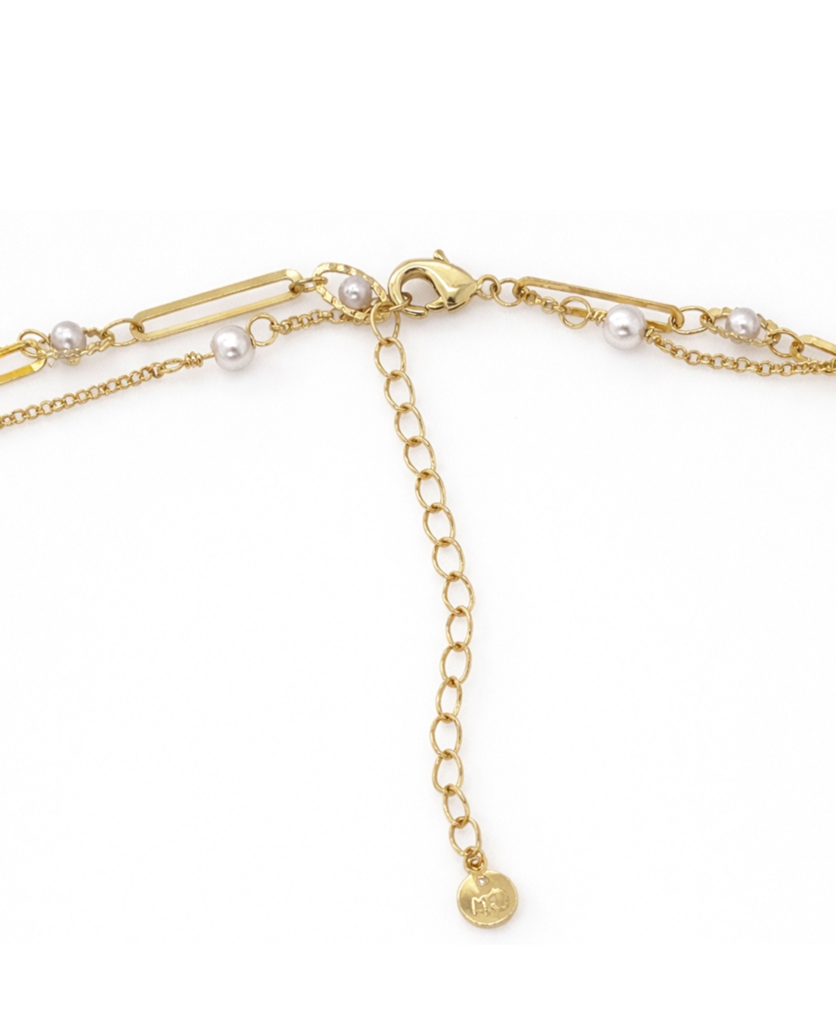 And Now This Simulated Cultivated Pearl Double Strand Necklace