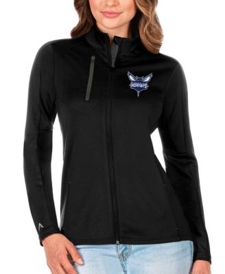Women's Black Charlotte Hornets Generation Full-Zip Jacket