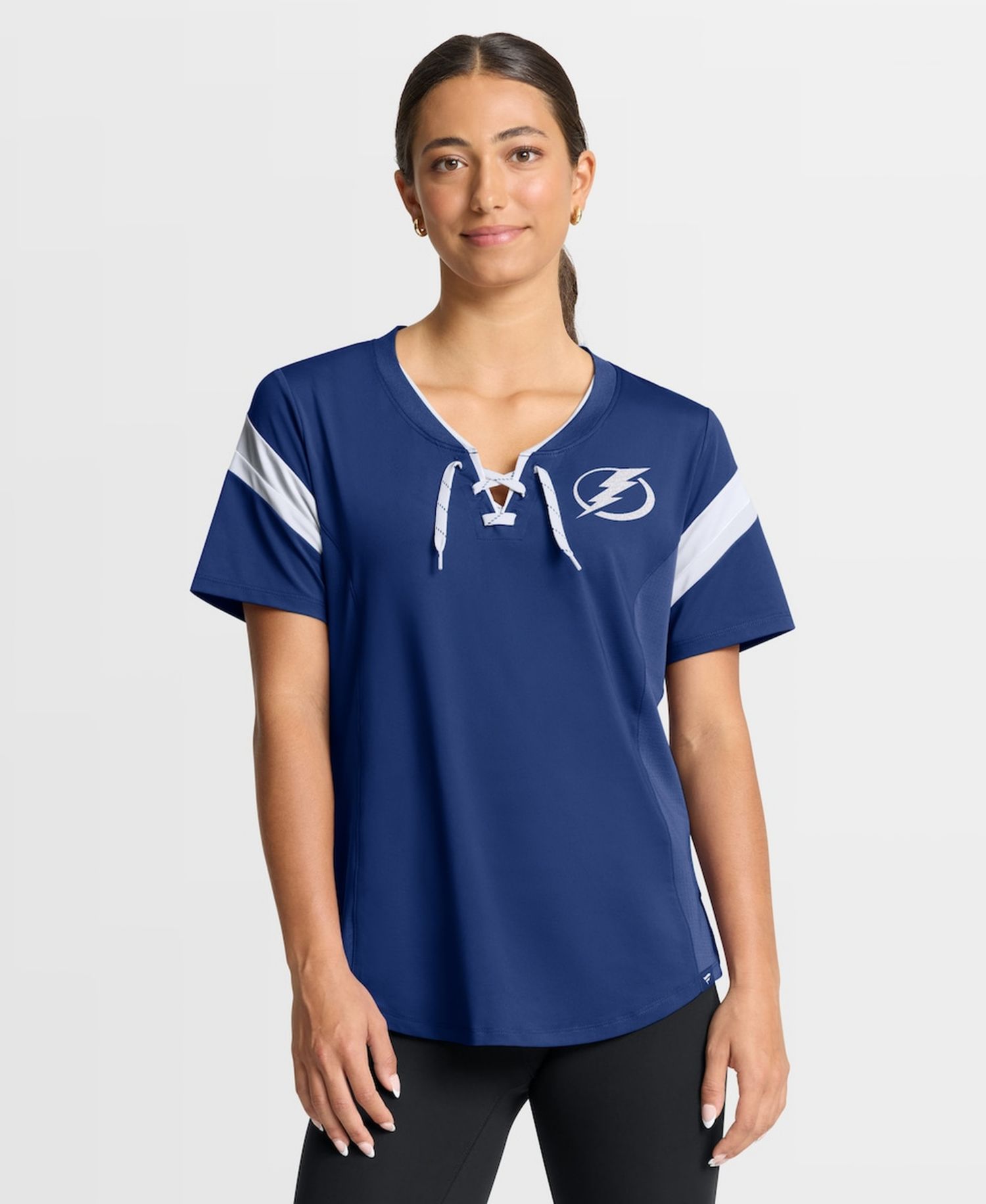 Women's Blue Tampa Bay Lightning Offside Athena T-Shirt