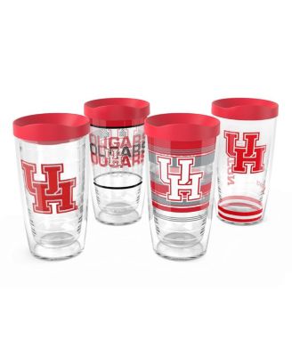 Houston Cougars 4-Pack 16oz. Classic Tumbler Set