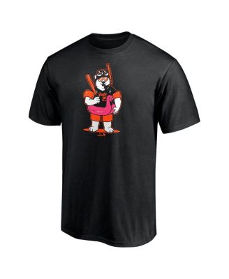Men's Pete Alonso Black Polar Splash Graphic T-Shirt