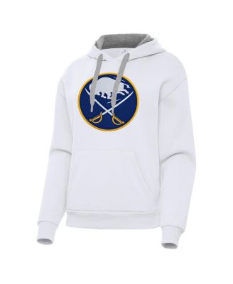 Women's White Buffalo Sabres Victory Pullover Hoodie