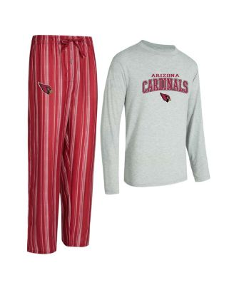 Men's Arizona Cardinals Petition Long Sleeve Top & Pants Sleep Set