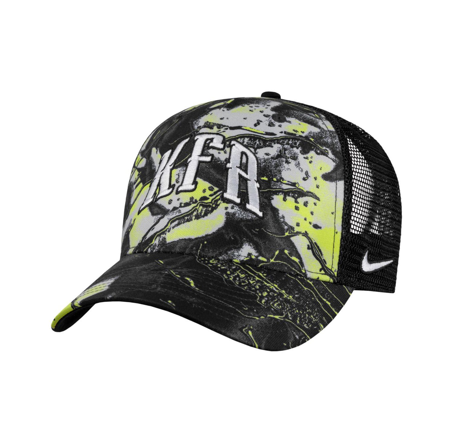 Men's Black South Korea National Team Rise Trucker Adjustable Hat