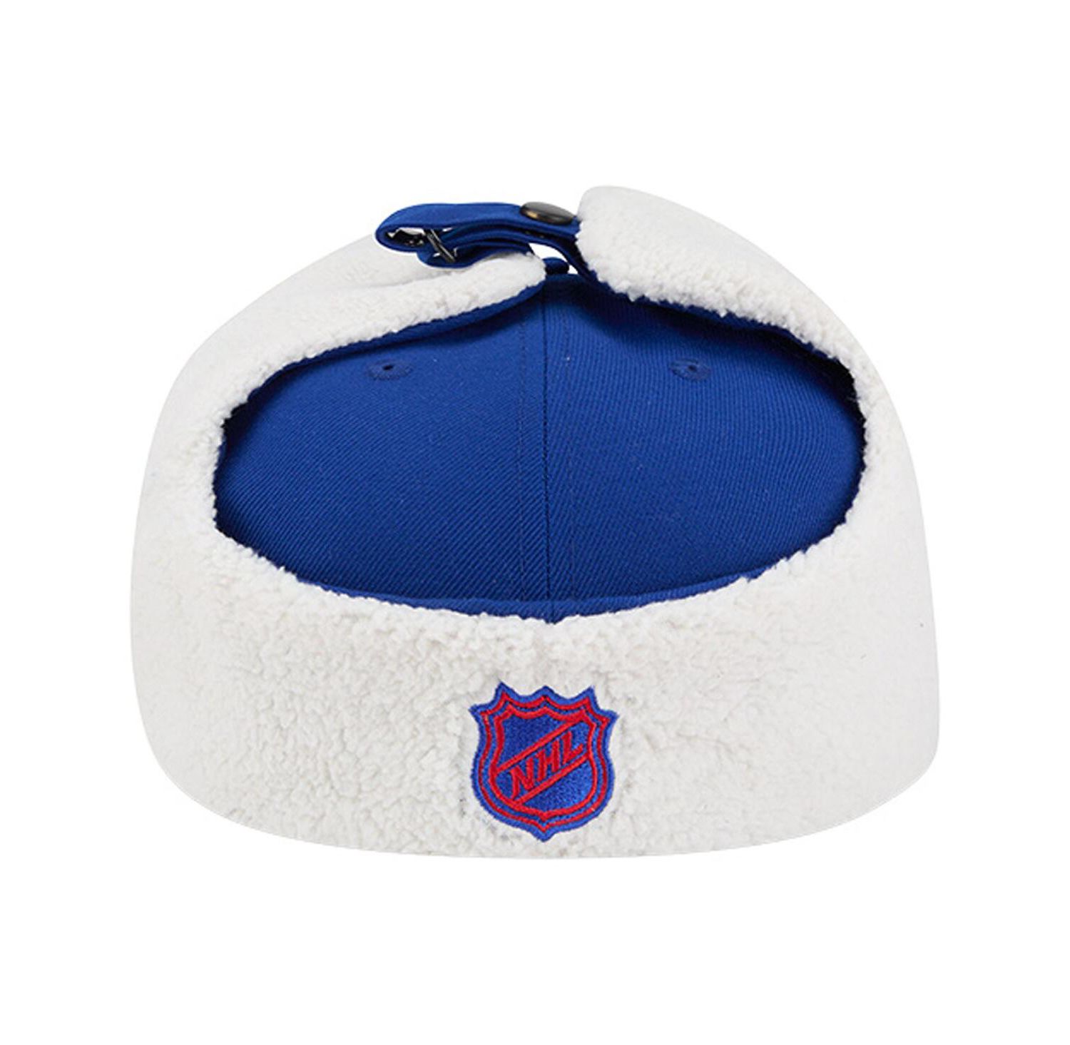 Men's Blue New York Rangers Injection Dog Ear Classic Fitted Hat