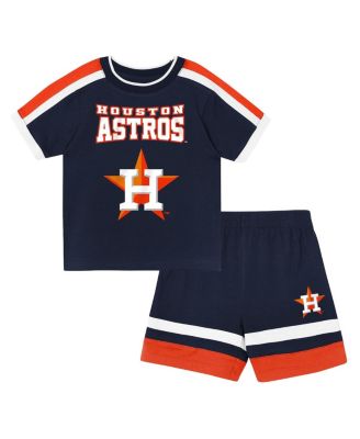 Toddler Navy Houston Astros Ground Ball T-Shirt & Shorts Set