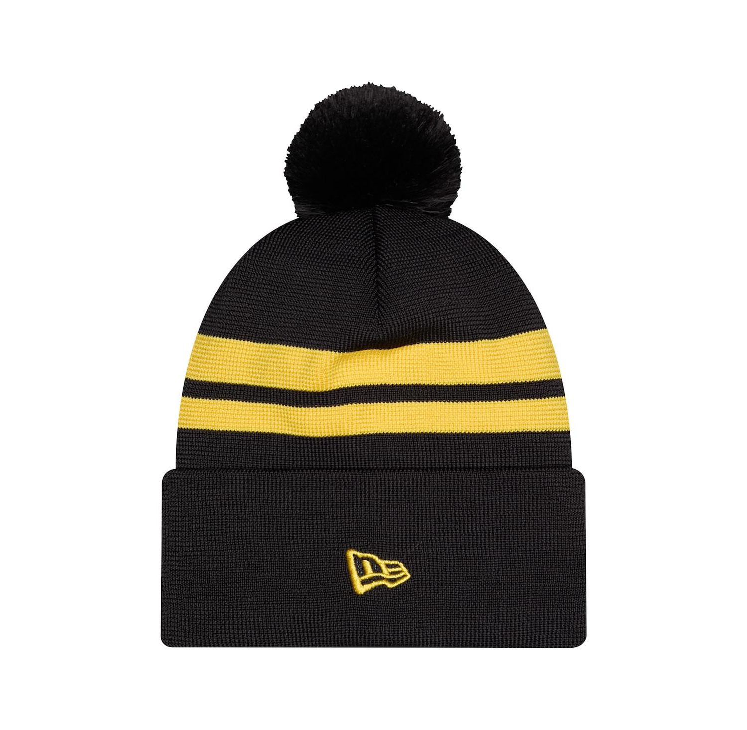 Men's Black Columbus Crew 2026 Jersey Hook Cuffed Knit Hat with Pom