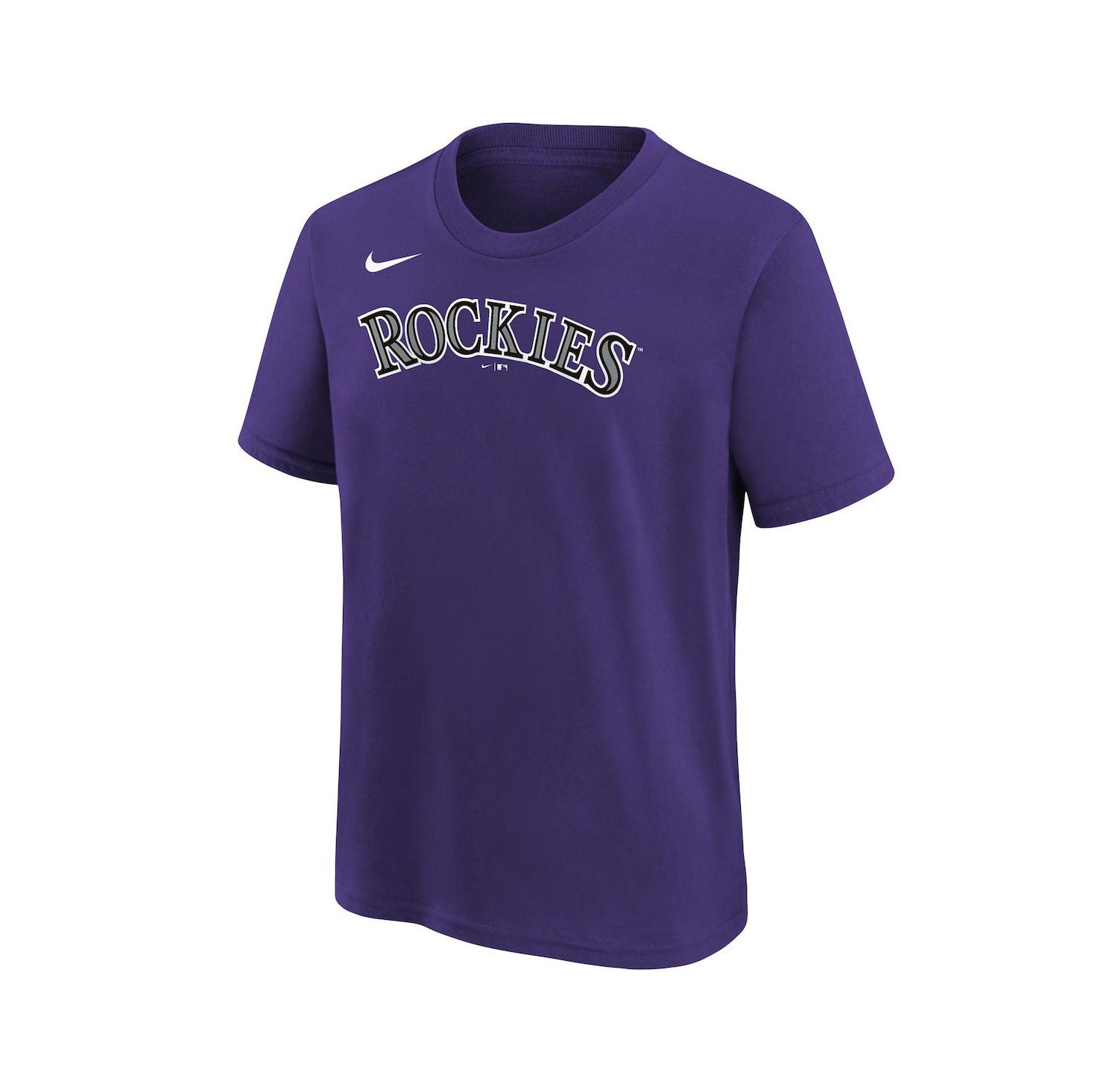 Big Boys and Girls Kris Bryant Purple Colorado Rockies Name & Number T-Shirt