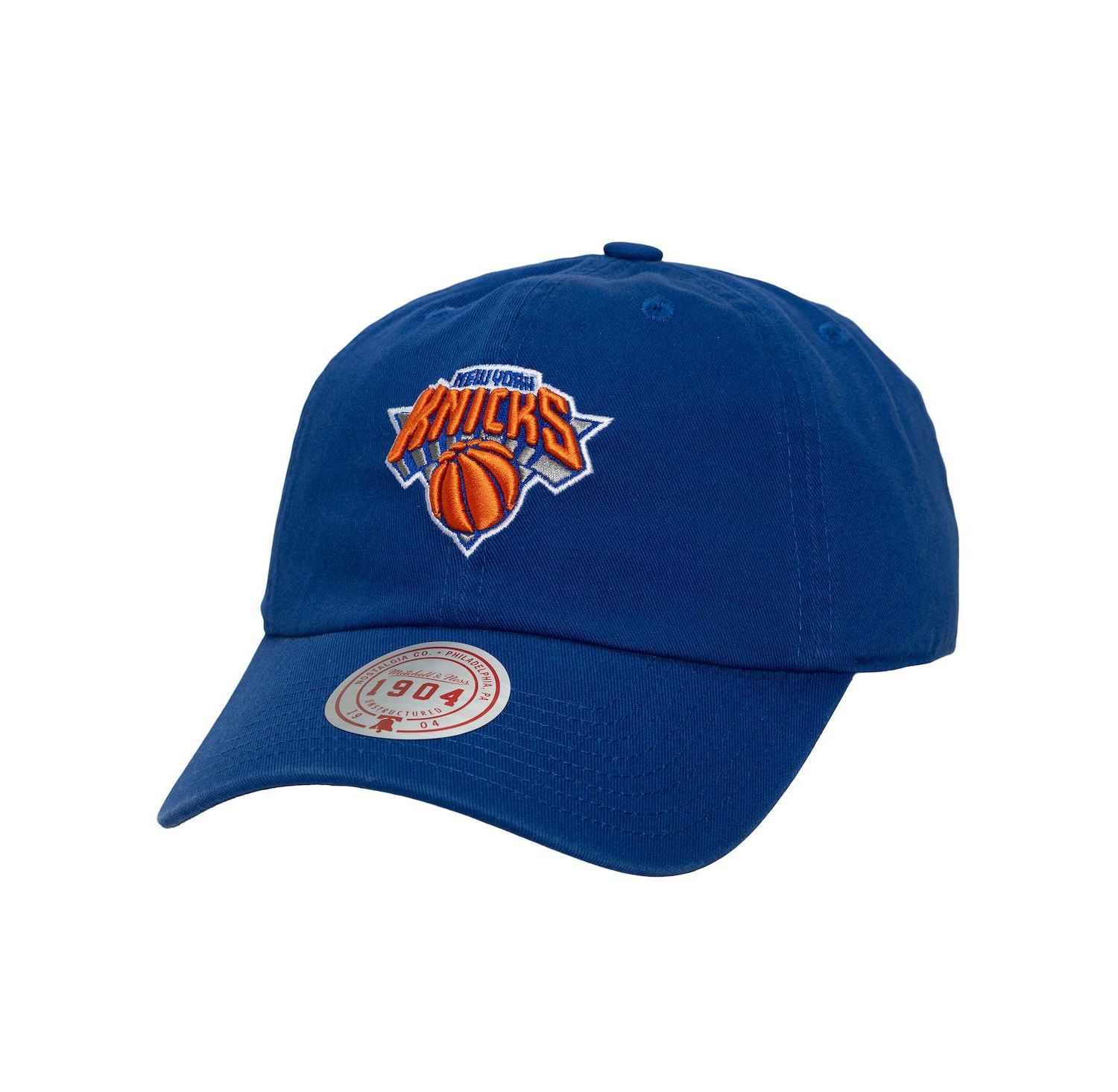 Men's Blue New York Knicks Hardwood Classics 1904 Adjustable Hat
