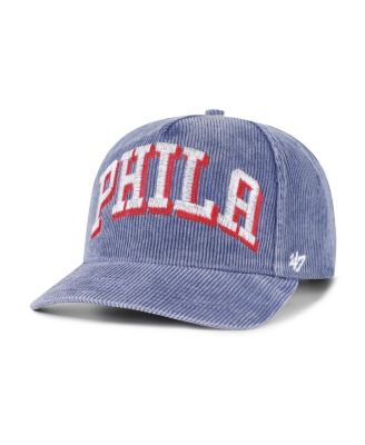 Men's Blue Philadelphia 76ers Reclaim Snow Wash Corduroy Adjustable Hitch Hat
