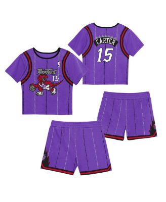 Preschool Vince Carter Purple Toronto Raptors Play by Place T-Shirt & Shorts Set