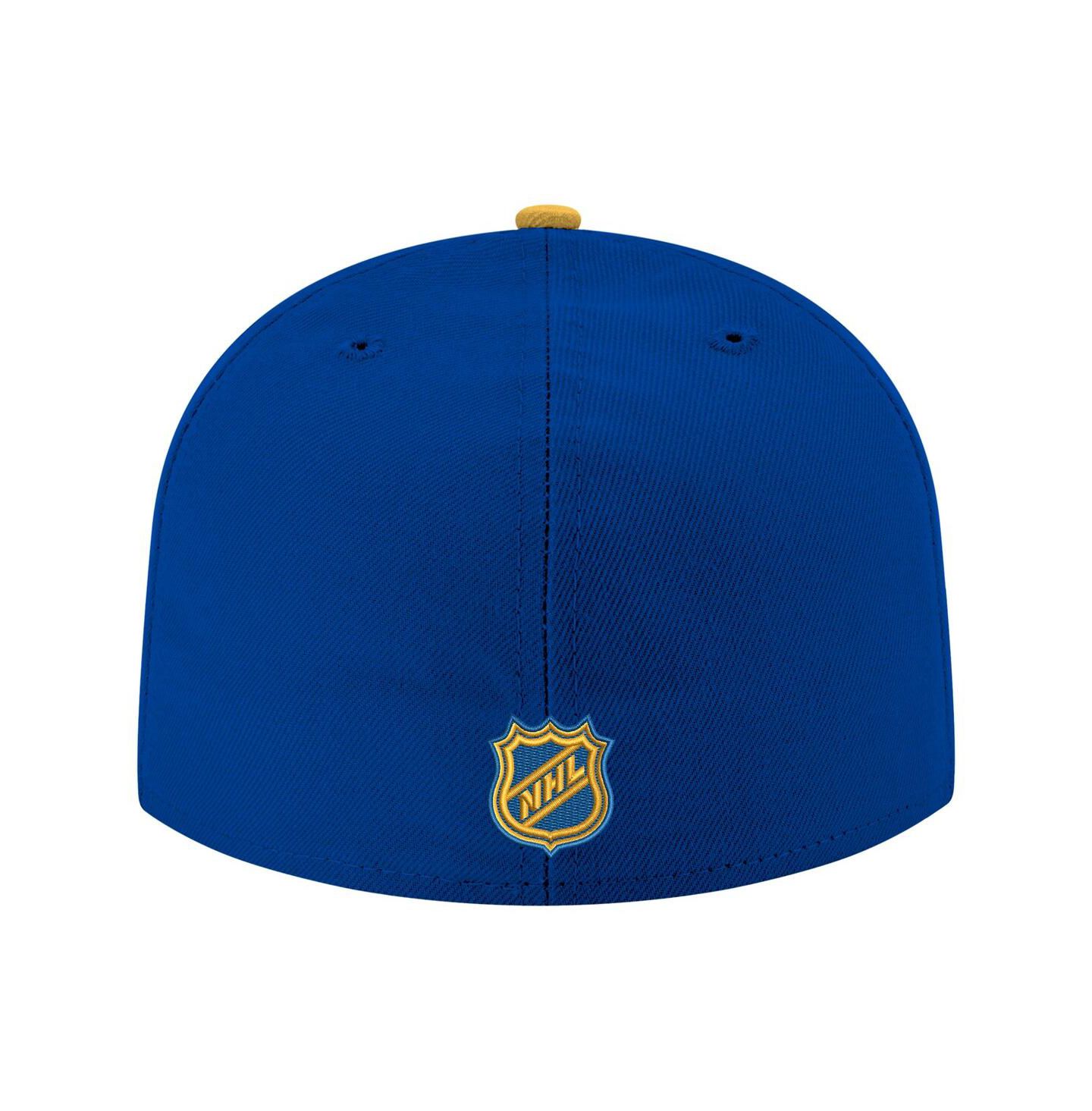 Мужская кепка New Era Royal Buffalo Sabres Core Logo Two-Tone 59FIFTY Fitted Hat — фото 4