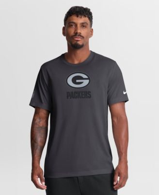 Men's Anthracite Green Bay Packers Sideline Lead The Charge Legend Dri-FIT T-Shirt