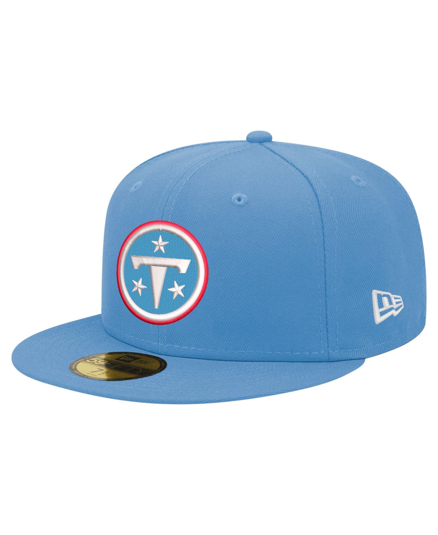 Men's Light Blue Tennessee Titans Primary Logo 59FIFTY Fitted Hat