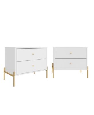 Jasper 2-Piece 2-Drawer Nightstands