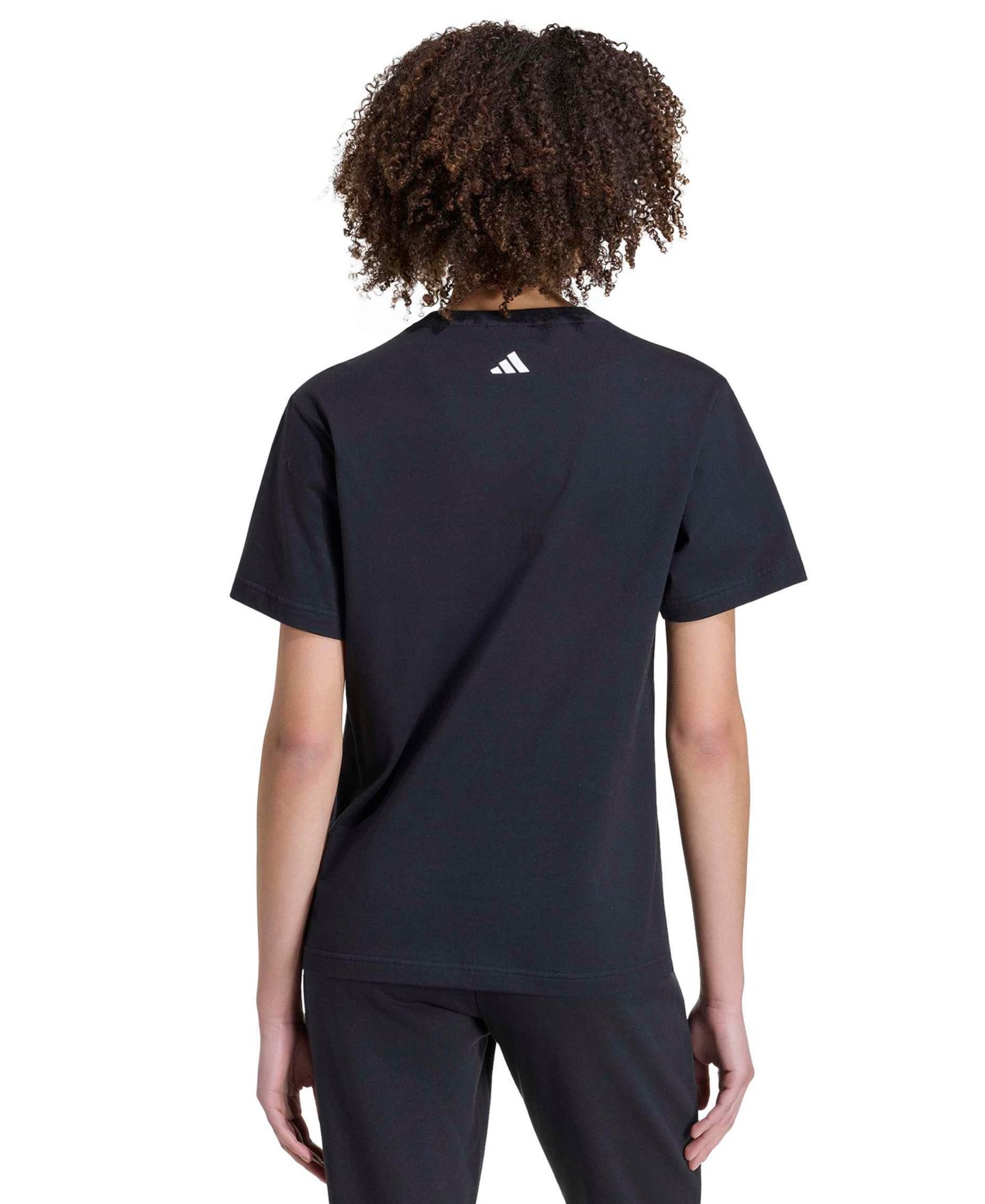 Женская футболка adidas X Farm Rio Graphic Training, цвет: Чёрный / Кремовый белый — фото 5