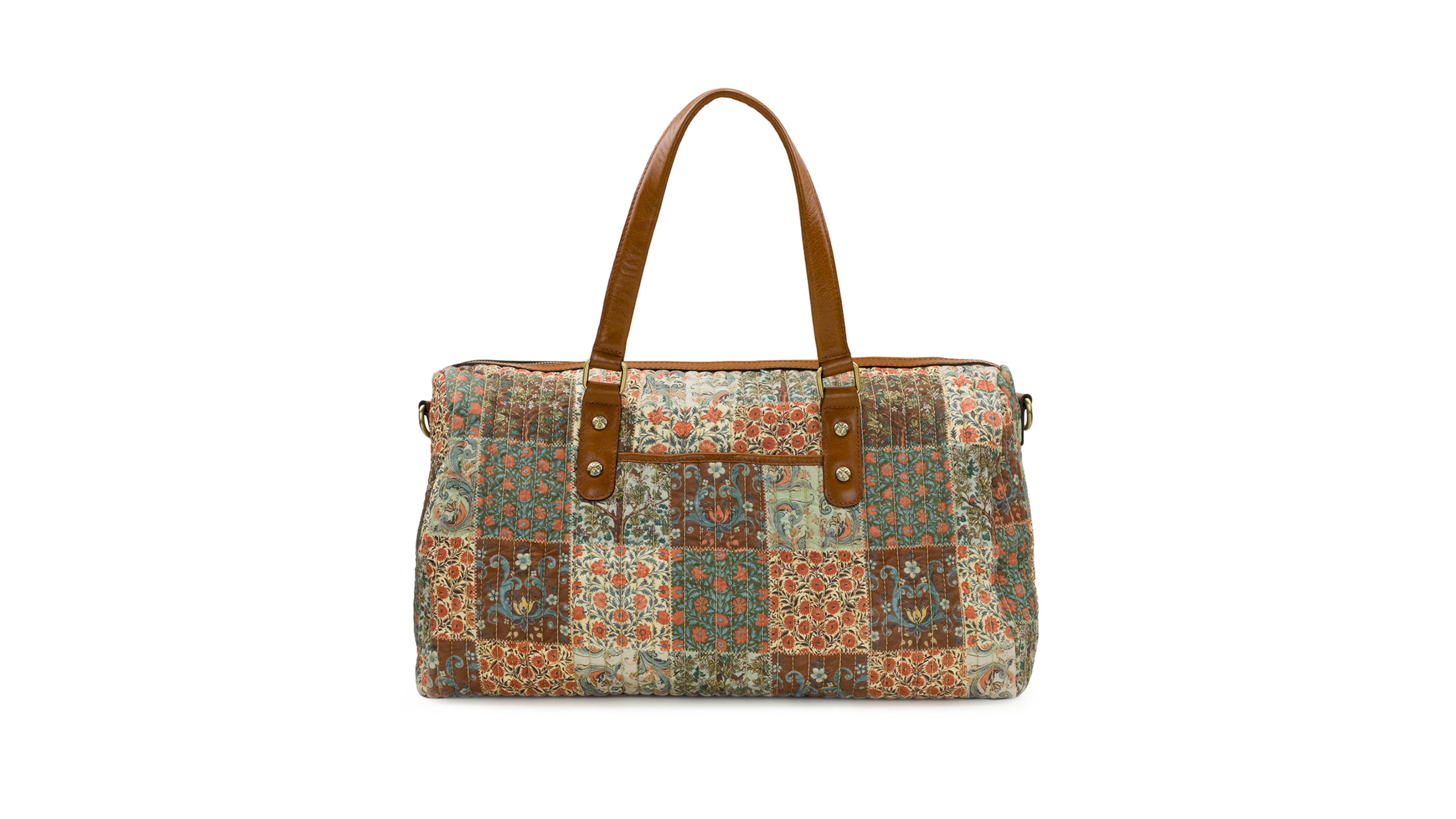 Patricia Nash Milano Extra-Large Weekender Duffel Satchel Handbag
