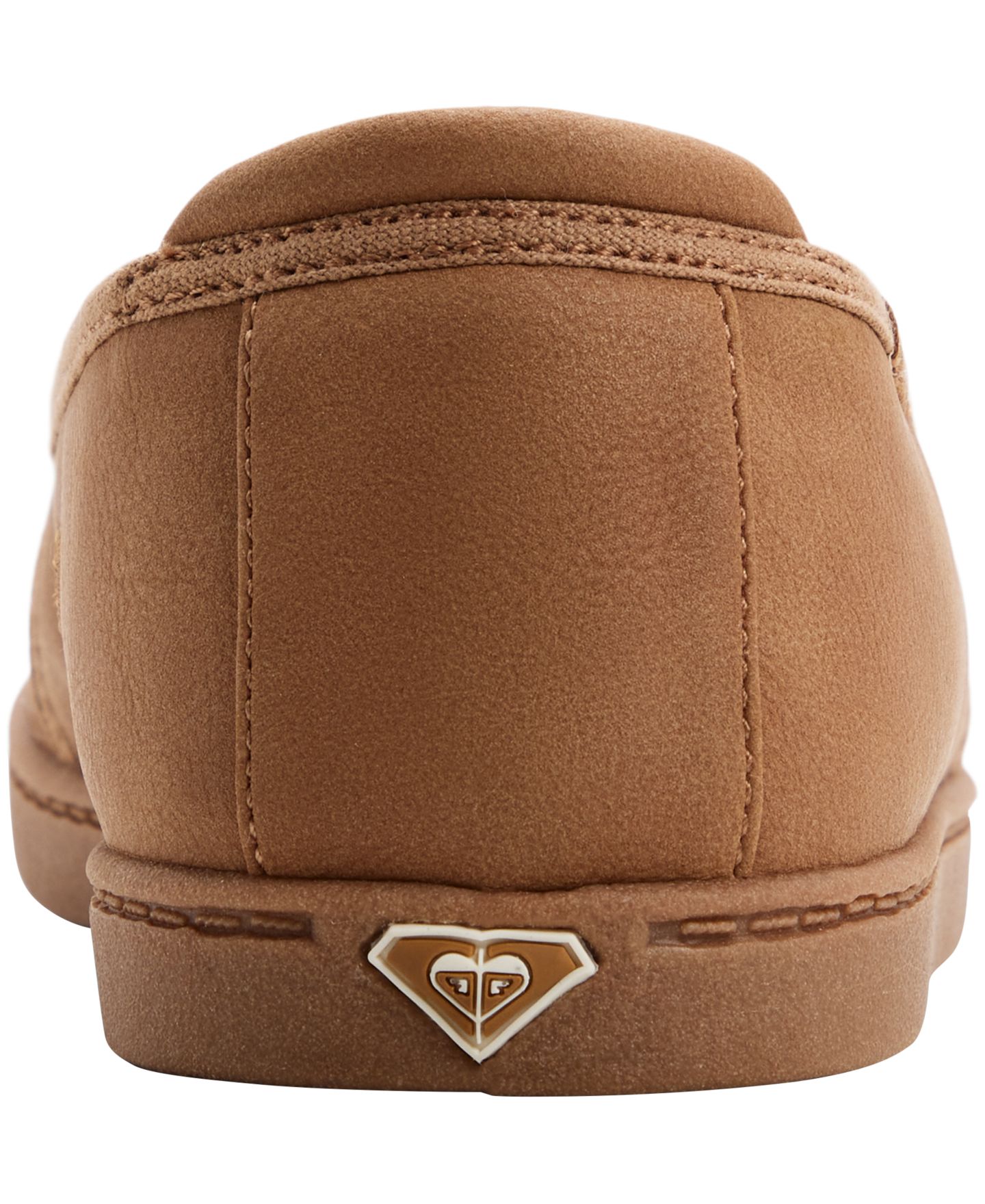 Женские туфли Roxy Minnow Cozy Slip-On, цвет: Рыжевато-коричневый — фото 3