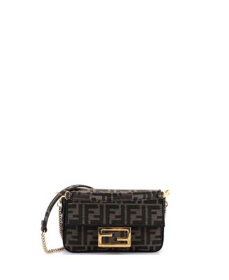 Mini Baguette NM Bag Zucca Canvas