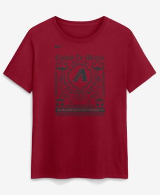 Women's Red Arizona Diamondbacks MLB World Tour: Mexico City Series 2026 T-Shirt