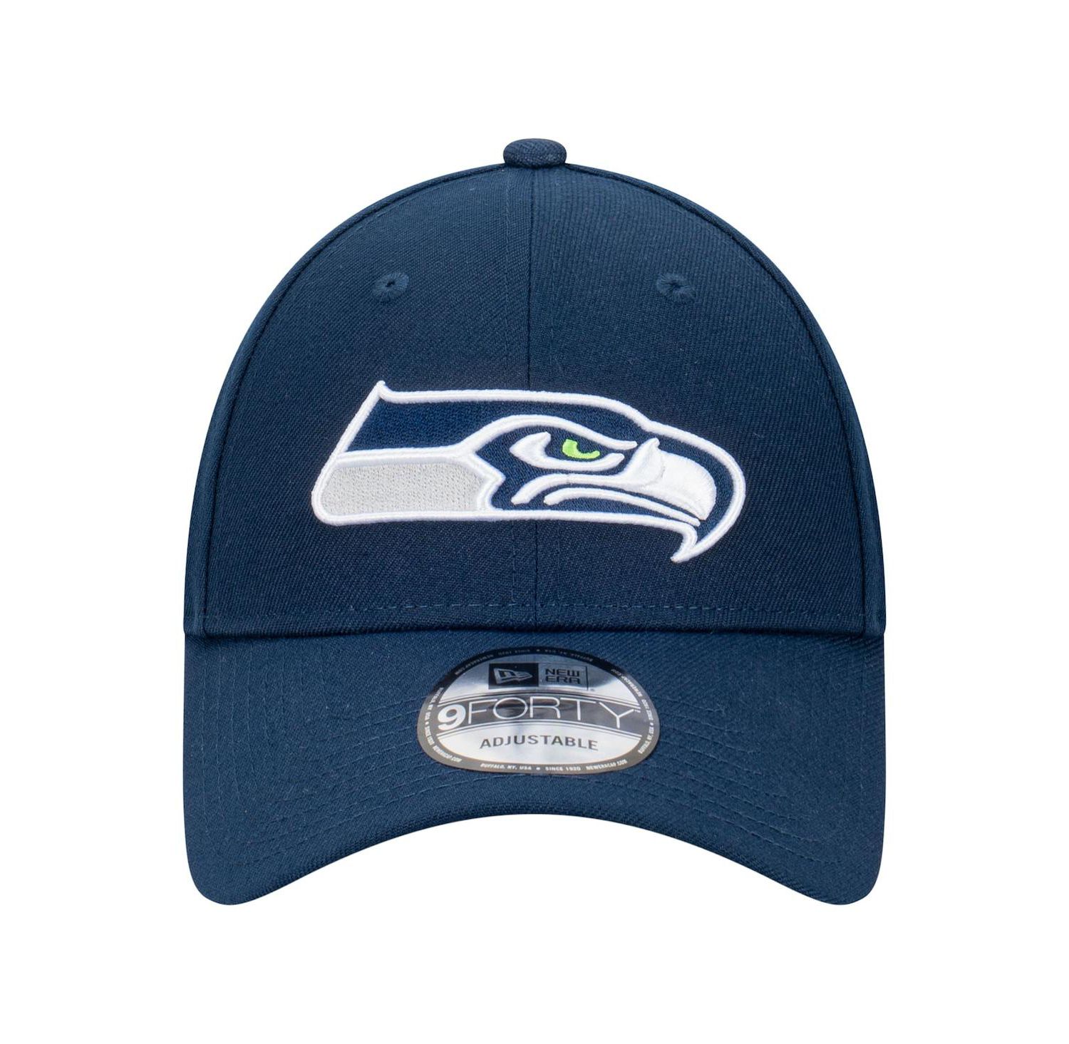 Men's College Navy Seattle Seahawks Core Team 9FORTY Adjustable Hat