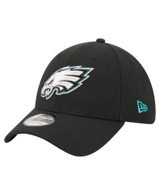 Men's Black Philadelphia Eagles Core Team 39THIRTY Flex Hat