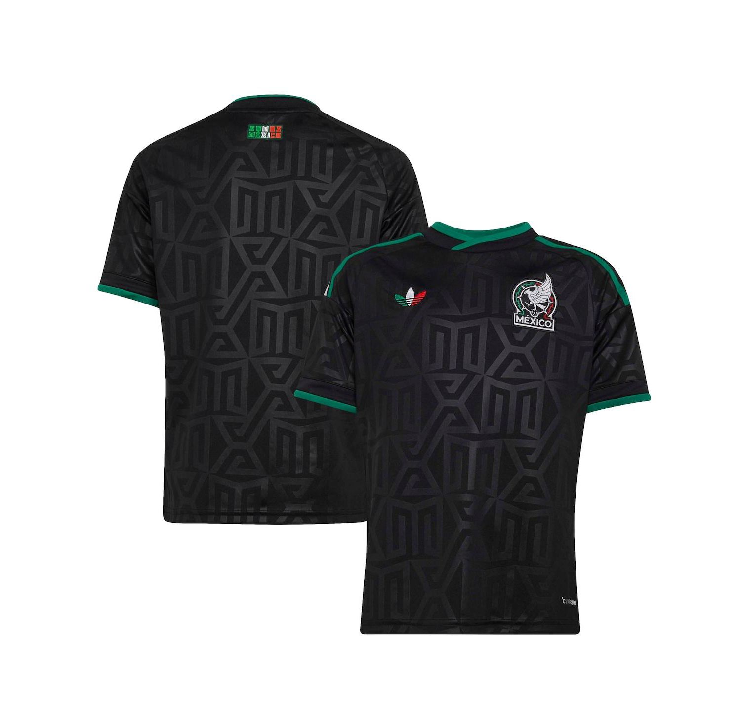 Big Boys and Girls Black Mexico National Team 2026 Third Replica Jersey
