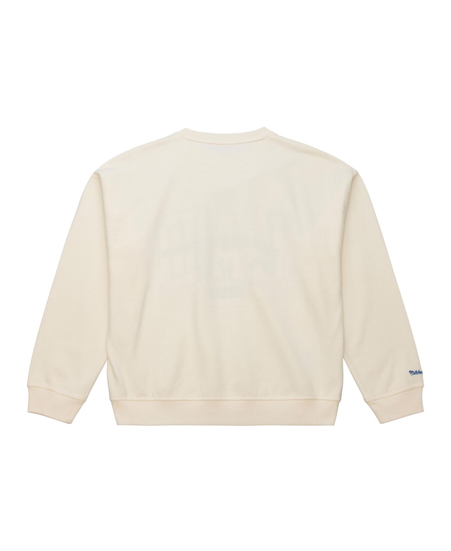 Женская толстовка Mitchell & Ness Cream Los Angeles Dodgers Premium Crewneck — фото 3