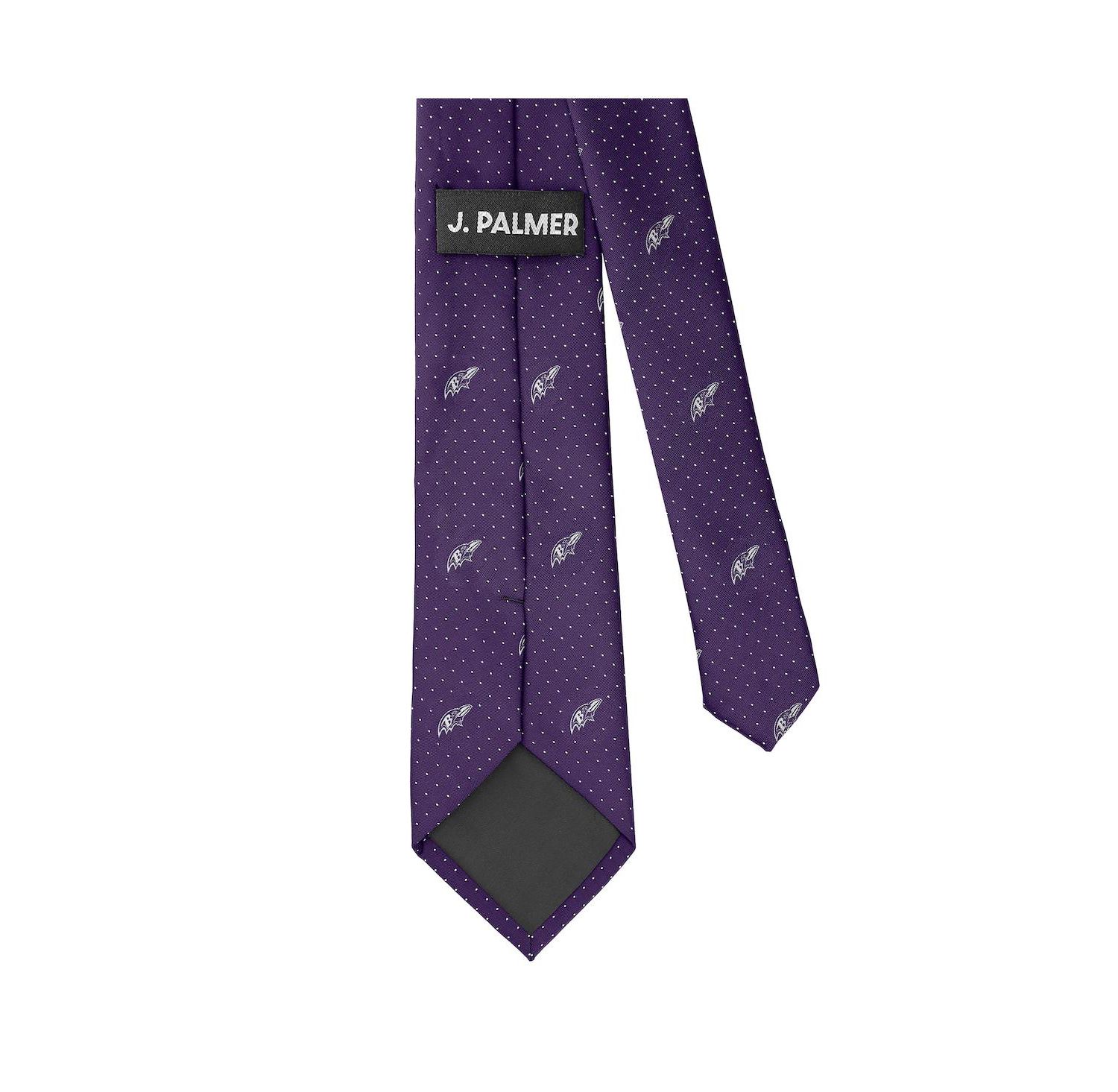 Men's Baltimore Ravens Game Day Polka Dot Tie