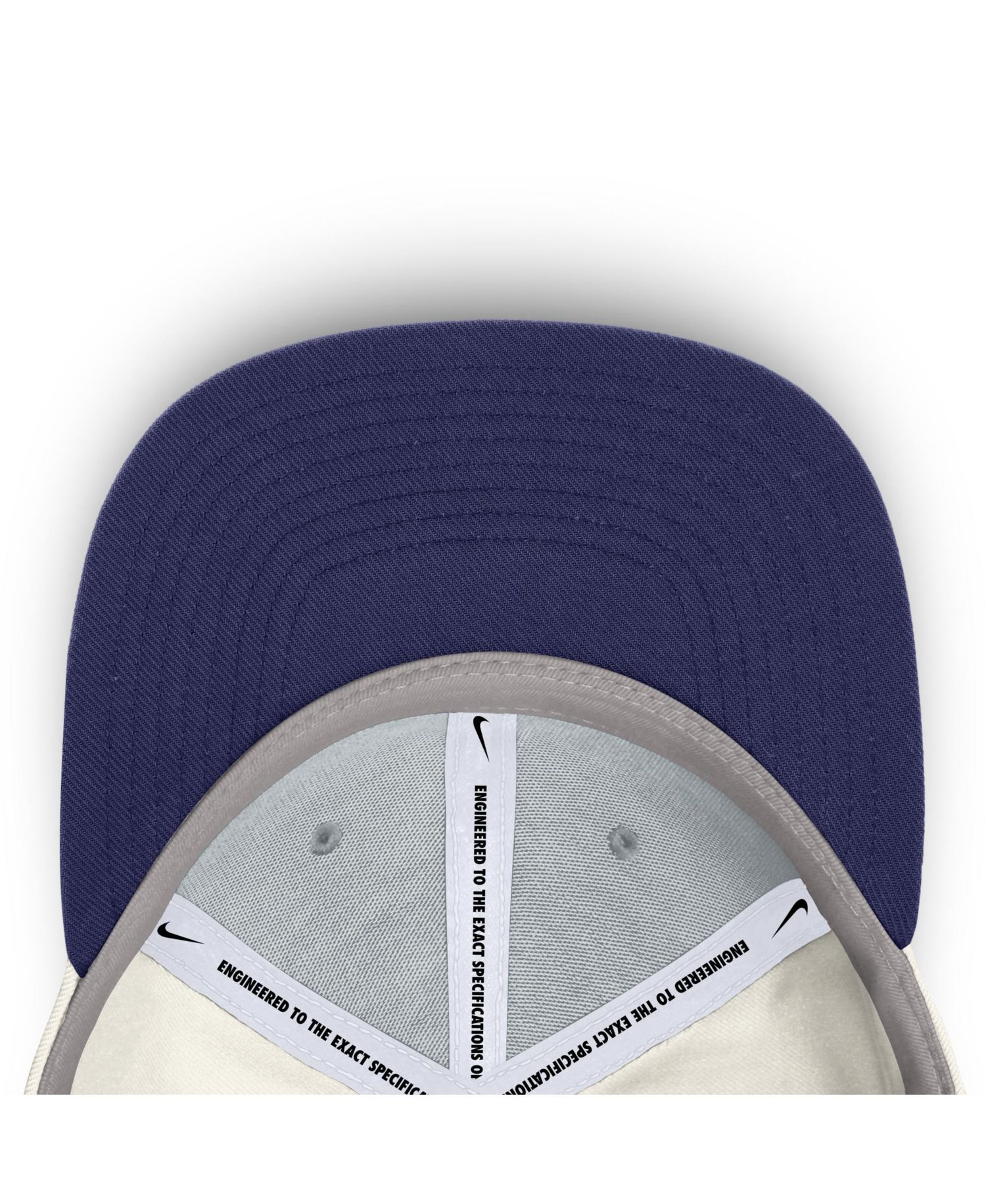 Men's Cream/Royal Brooklyn Dodgers Cooperstown Pro Dri-FIT Snapback Hat